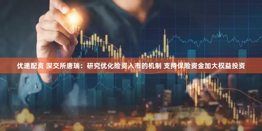 优速配资 深交所唐瑞：研究优化险资入市的机制 支持保险资金加大权益投资
