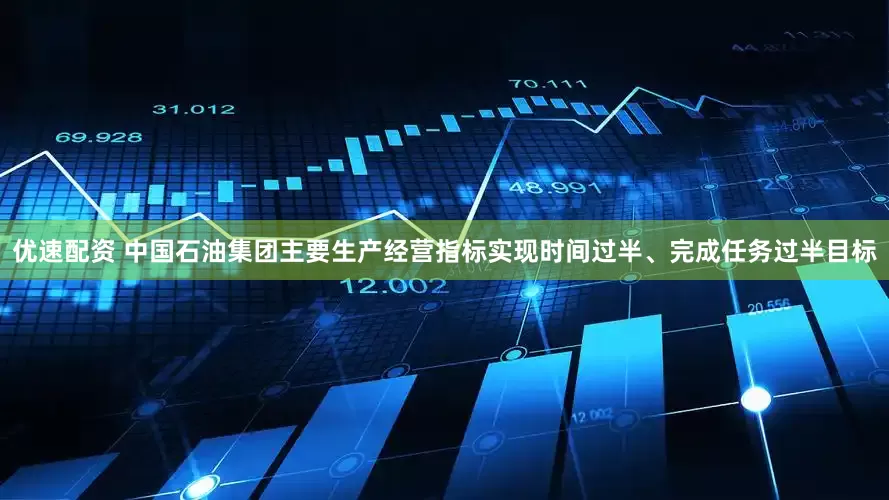 优速配资 中国石油集团主要生产经营指标实现时间过半、完成任务过半目标